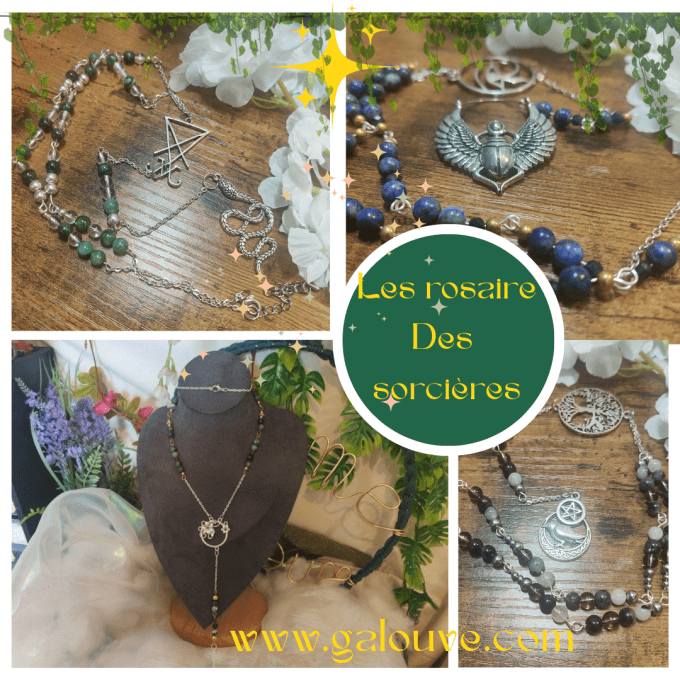 Rosaire Sorcière Sur Mesure✨ – Créez Votre Outil Spirituel Unique