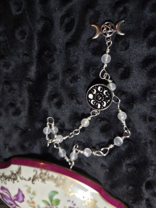 Chapelet de Gratitude en selenite 