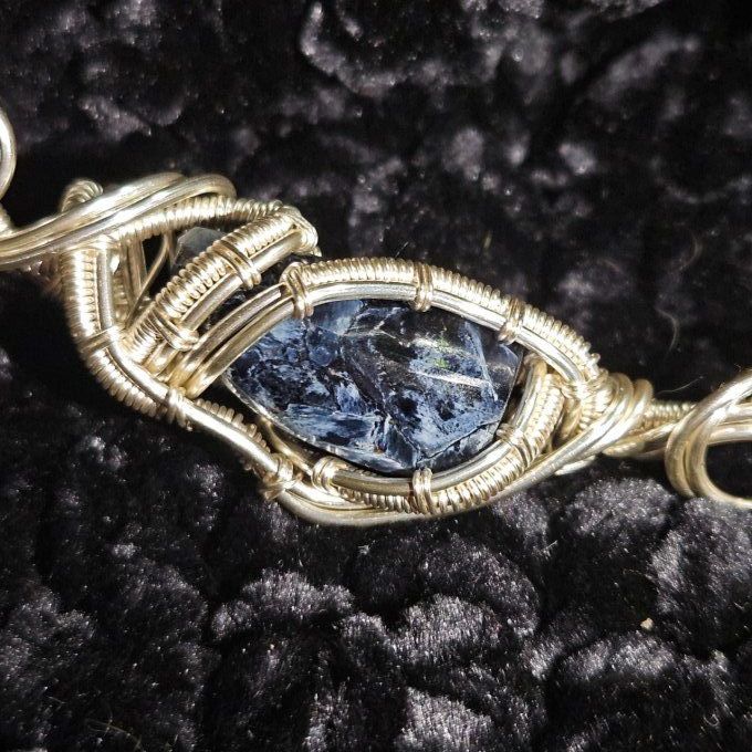 Colliers Charms  Pietersite :La pierre des Tempêtes 