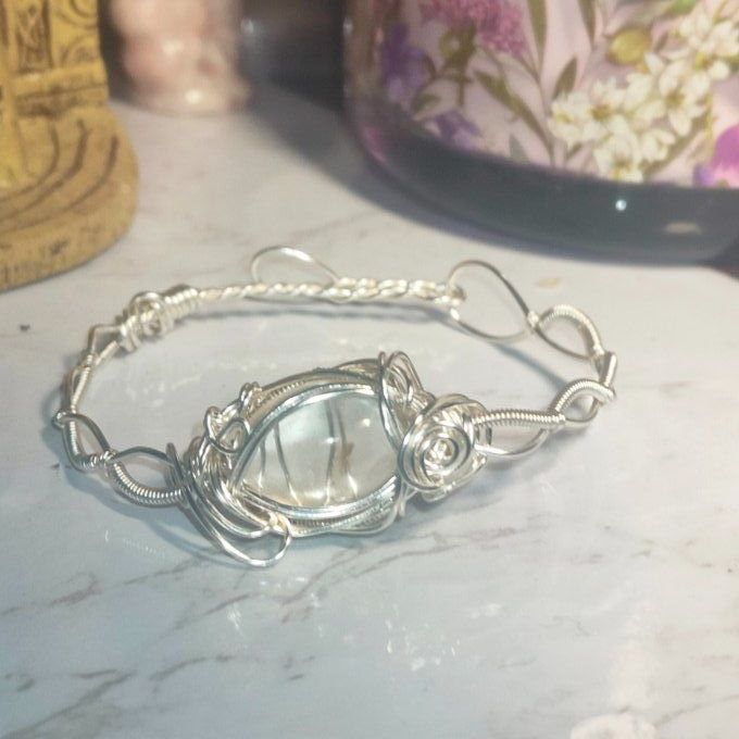 ✨ Citrine ✨cristal– Pierre de l'Abondance et de la Prospérité ✨ -Bracelet Torsade