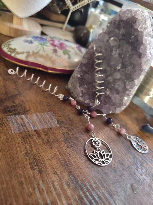 Tortillons twist cheveux 4 perles