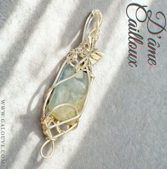 Amulette aigue marine✨