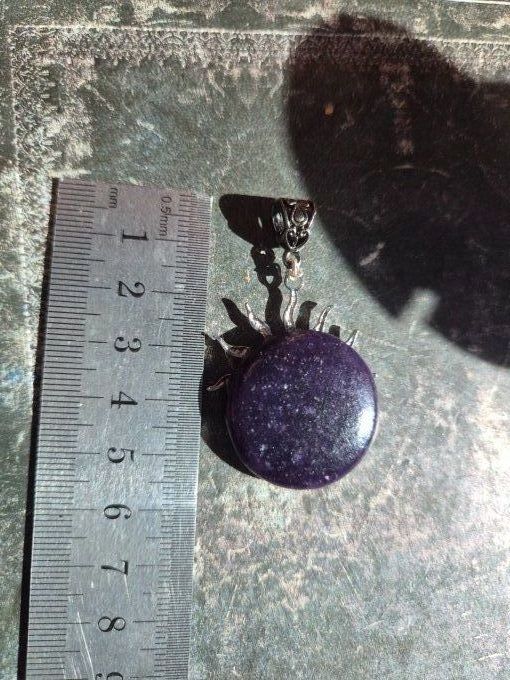 Amulette Lépidolite – Stabilité, Sérénité Et Équilibre - Copie
