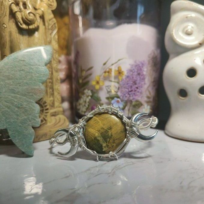 La Nellite✨ Lionskin ✨Pietersite doré  - Copie