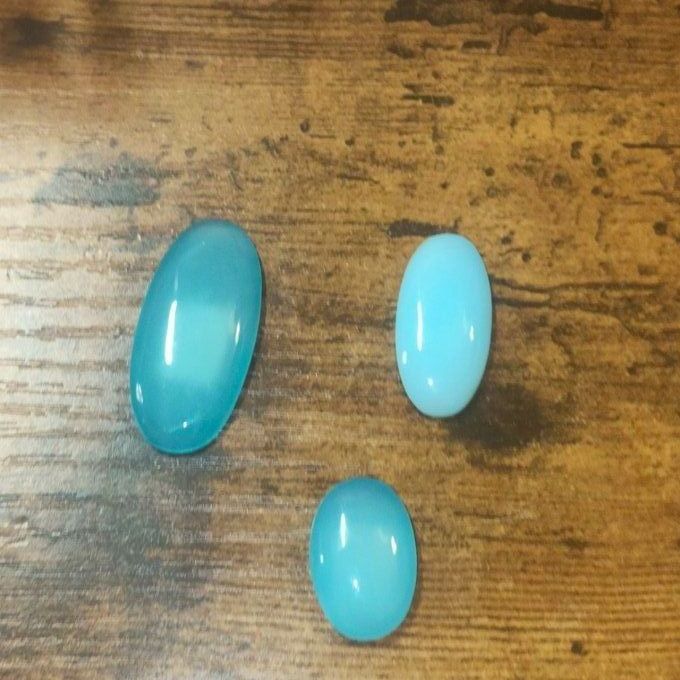 Calcédoine aqua 