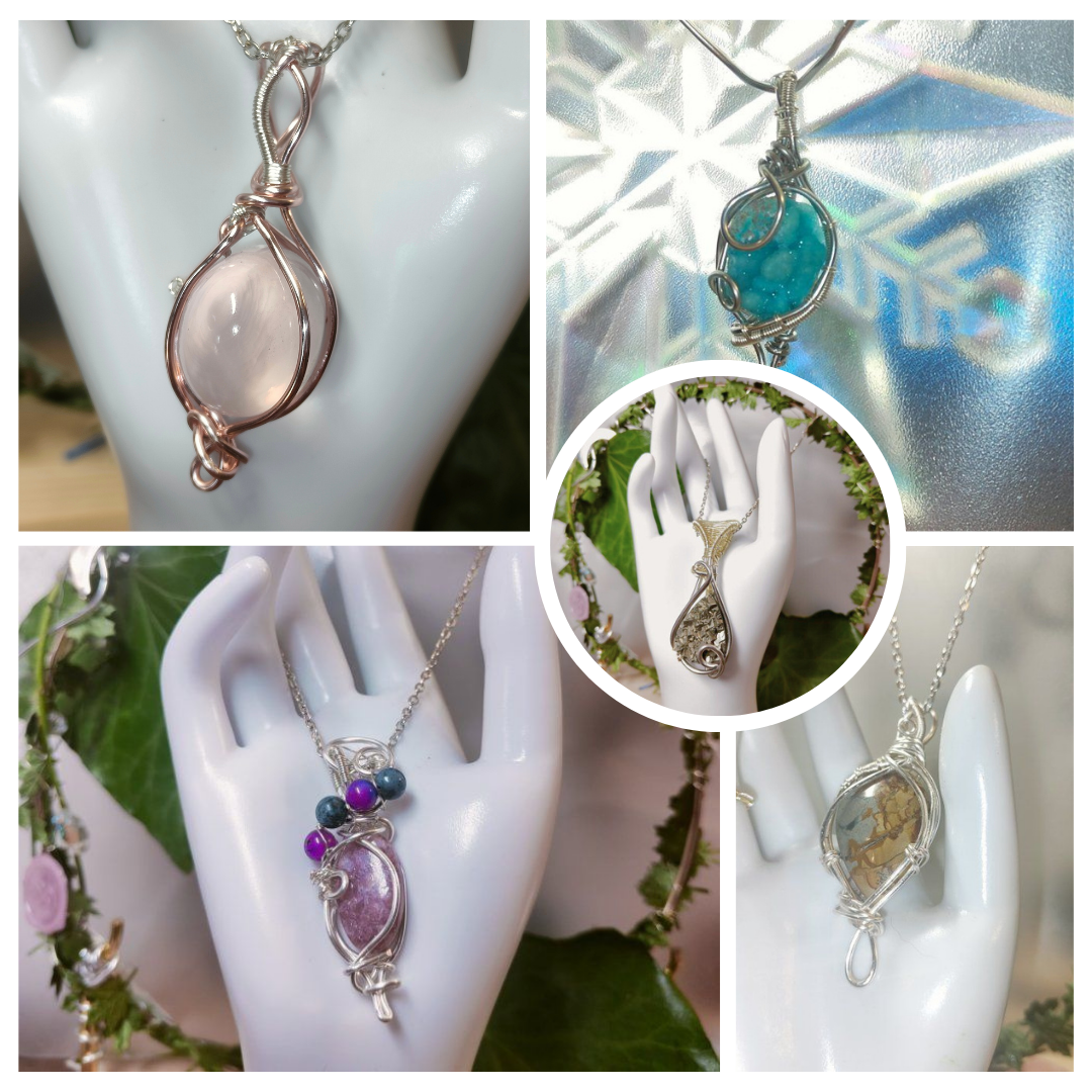 Les plus beaux pendentifs et amulettes pierres naturelles